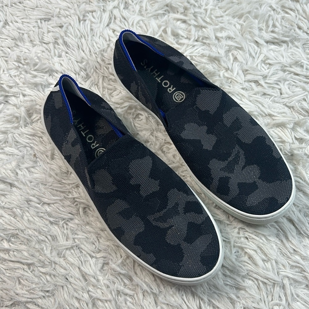 Rothys Camo City Slip On Sneaker